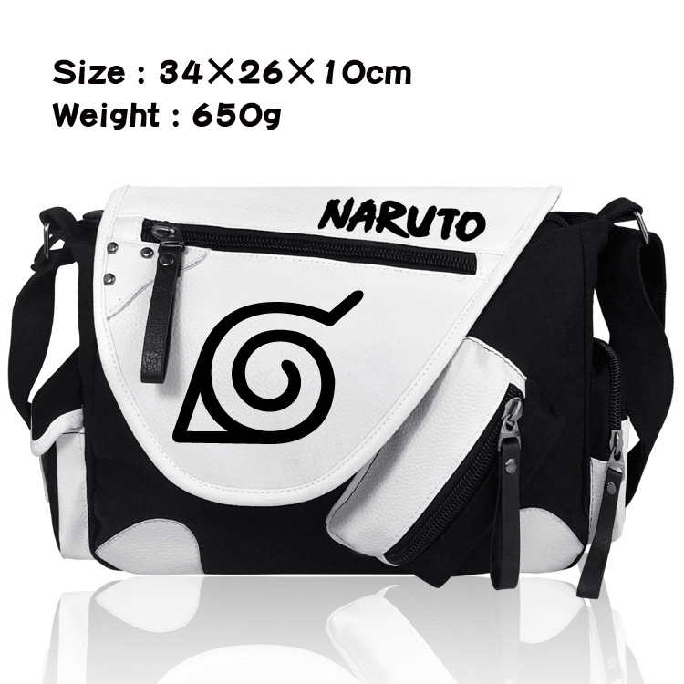 Naruto NARTUO PU leather casual black an...