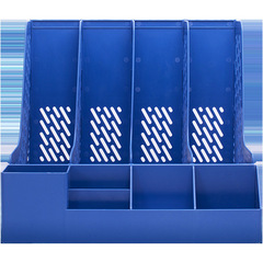 Get LeDe78981 with Pen Holder File Rack Four-Leaf File Bar Document Rack Office Storage File Bar File Basket