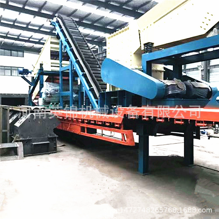 矿用多功能制砂移动破碎站 移动石料破碎车 风化石移动破碎生产线