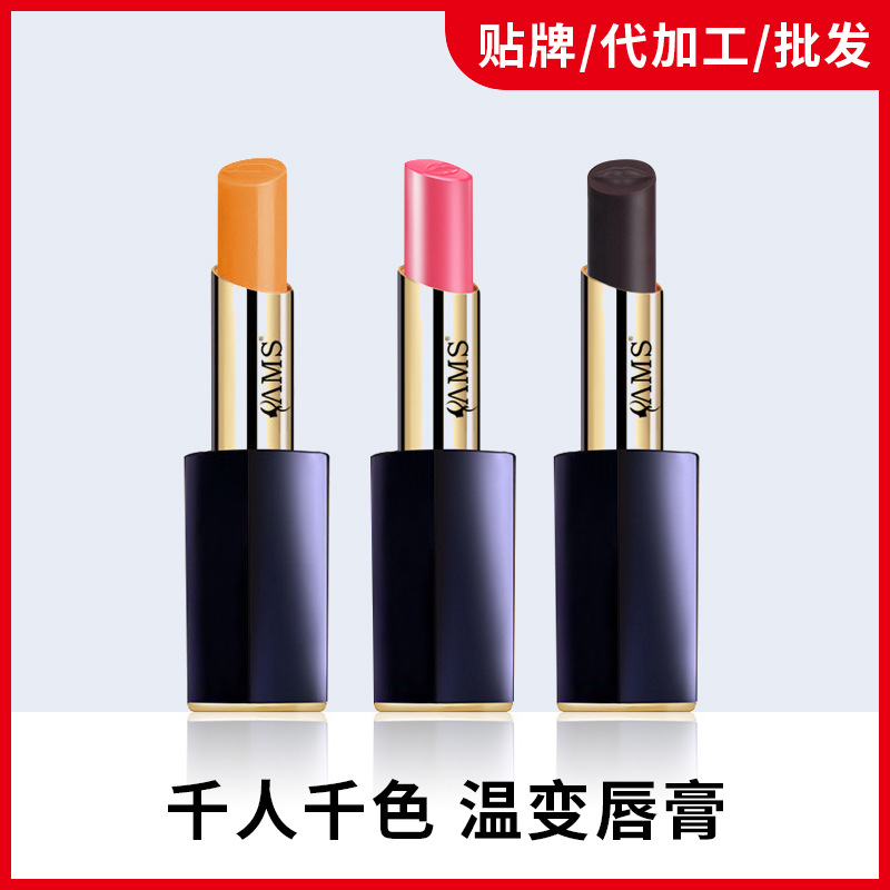 雾面渐变口红oem 磁铁口红持久不脱色防水不沾杯唇膏贴牌代加工