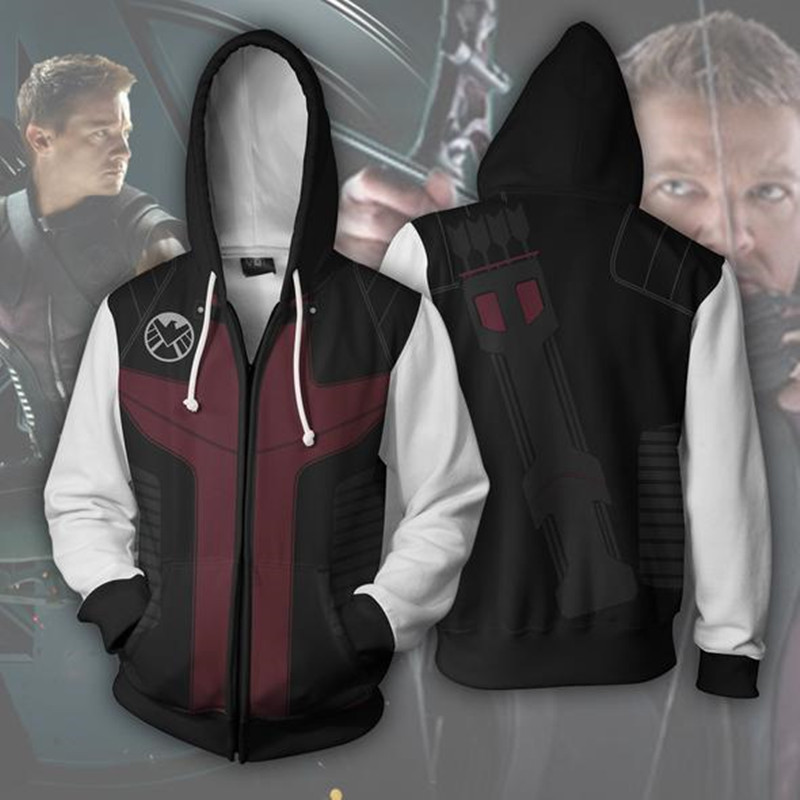 New Deadpool Zipper Turtleneck Hoodie 3d Digital Print Sweatshirt Zipper Cardigan Hoodie