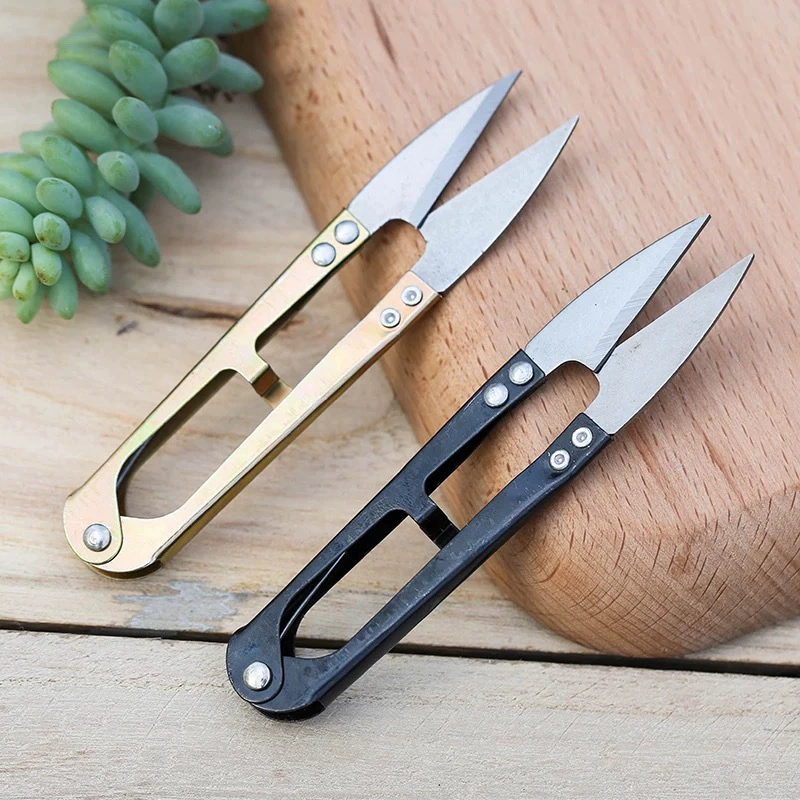 Ножницы для мясной обрезки корней маленькие ножницы без ржавчины из нержавеющей стали Садовые принадлежности U-образные ножницы для цветов