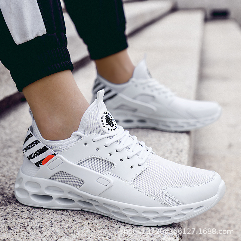 Cross border Men's Shoes wholesale Large summer man White shoes leisure time gym shoes motion shoes