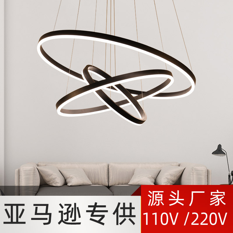 Cross-border chandelier living room lamp...