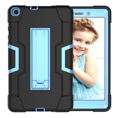 適用三星Tab A 8.0 T295 T290新撞色硅膠PC防摔防震平板保護殼套