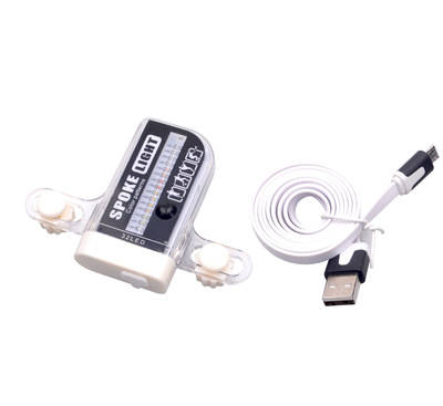 炫彩骑士厂家销售2020新款自行车车灯32灯42图自行车风火轮D111|ru