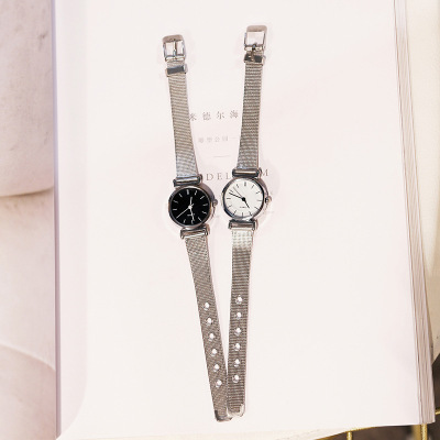 爆款ins风小众文艺森系女学生韩版简约潮流手表气质学院风女表|ru