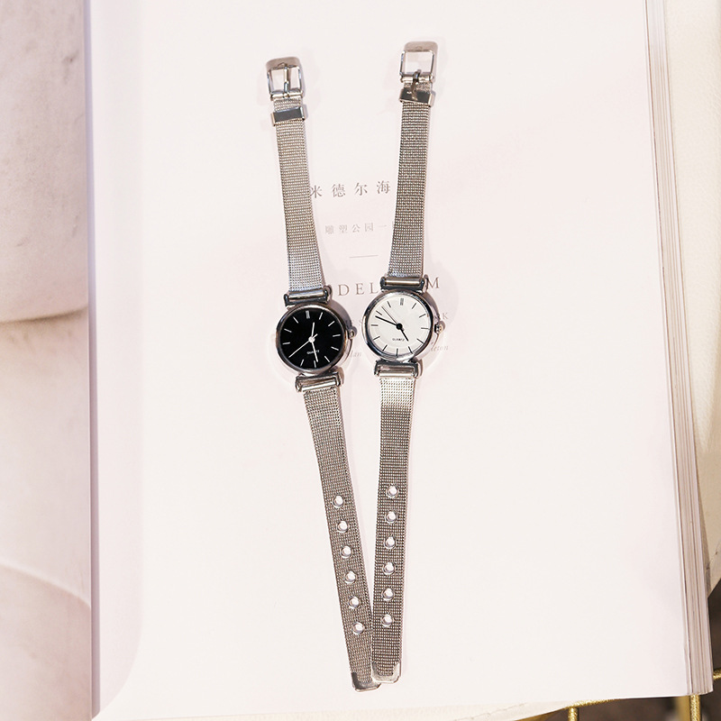爆款ins风小众文艺森系女学生韩版简约潮流手表气质学院风女表|ru