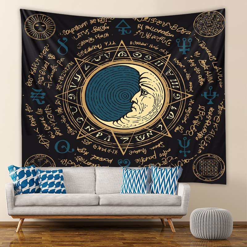 Retro Style Printed Tapestry Wholesale Nihaojewelry display picture 3