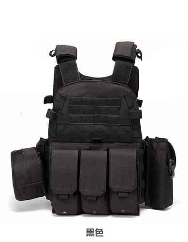 Outdoor protective combination training vest multi-functional MOLLE expansion outdoor adventure protection set 6094 vest