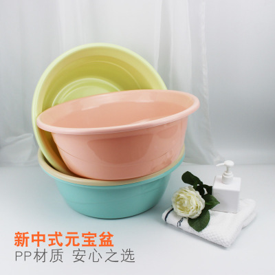 Manufactor Direct selling Plastic pots household 37cm Washbasin thickening Washtub Trays customized Advertisers Source of goods