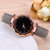 Starry sky, swiss watch, fashionable belt, quartz watches, simple and elegant design, Korean style, wholesale