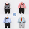 Baby clothes Newborn Autumn Woven Climb clothes baby 3-6-9 A month Modeling Romper On behalf of