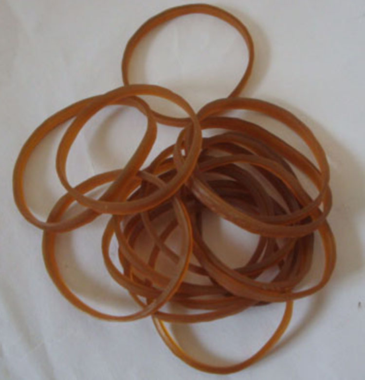 批发捆扎橡皮筋本色橡胶圈暗黄宽牛皮筋越南皮筋60*5橡胶皮筋批发