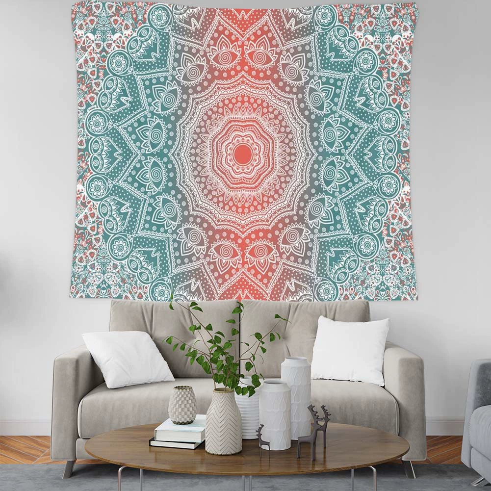 Вышивка 2 дня широкая большая дверь цифровая печать гобелен пейзаж Mancha Luo домашняя настенная ткань для украшения интерьера