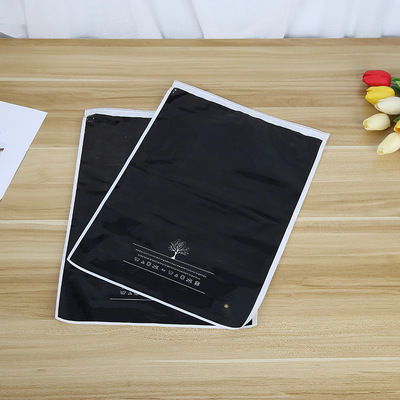 厂家直销服装内衣用单面透明塑料封口袋包装袋 可定制加厚拉链袋|ru