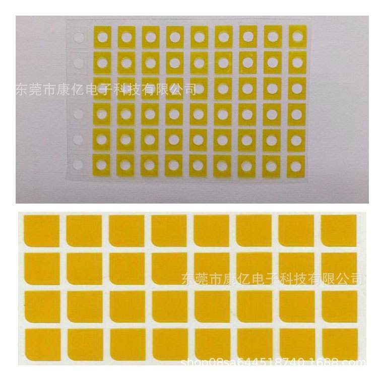 模切PET绿色高温胶带 工业胶带 金手指高温胶带 PI膜