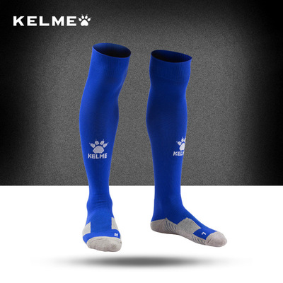 kelme卡尔美足球袜长筒袜男款夏白色防滑毛巾底过膝篮球运动袜子