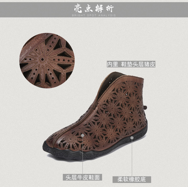 Bottes femme LARKSPUR  DELPHINIUM en En cuir - Ref 3355265 Image 9