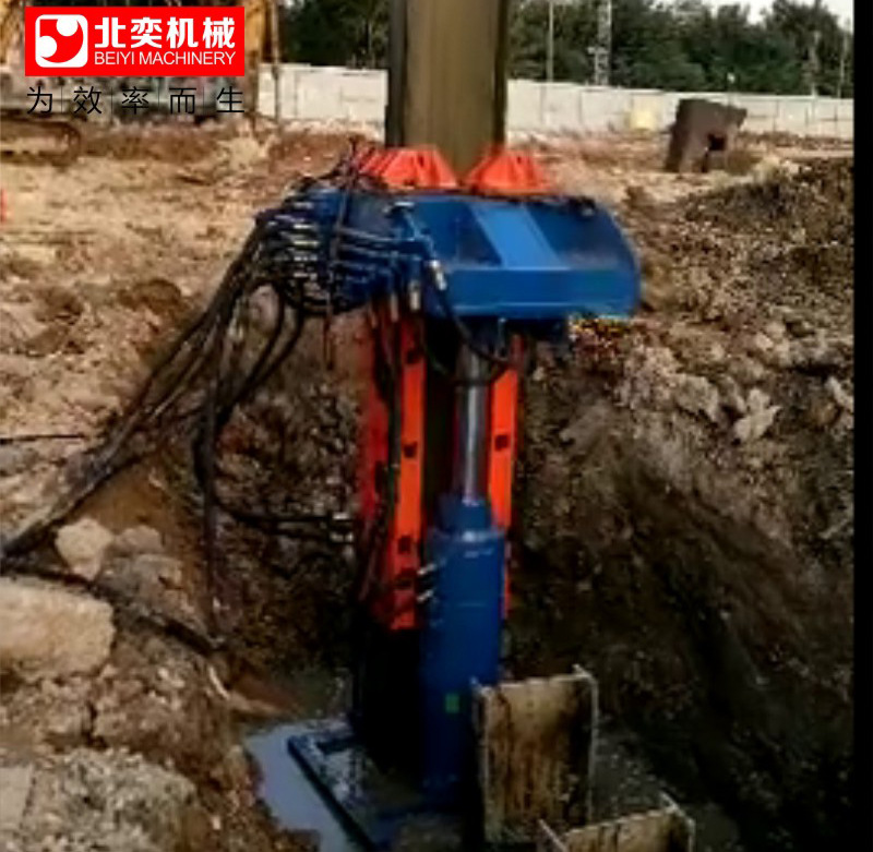 工字钢液压ms工法国产拔桩机 拔桩机械