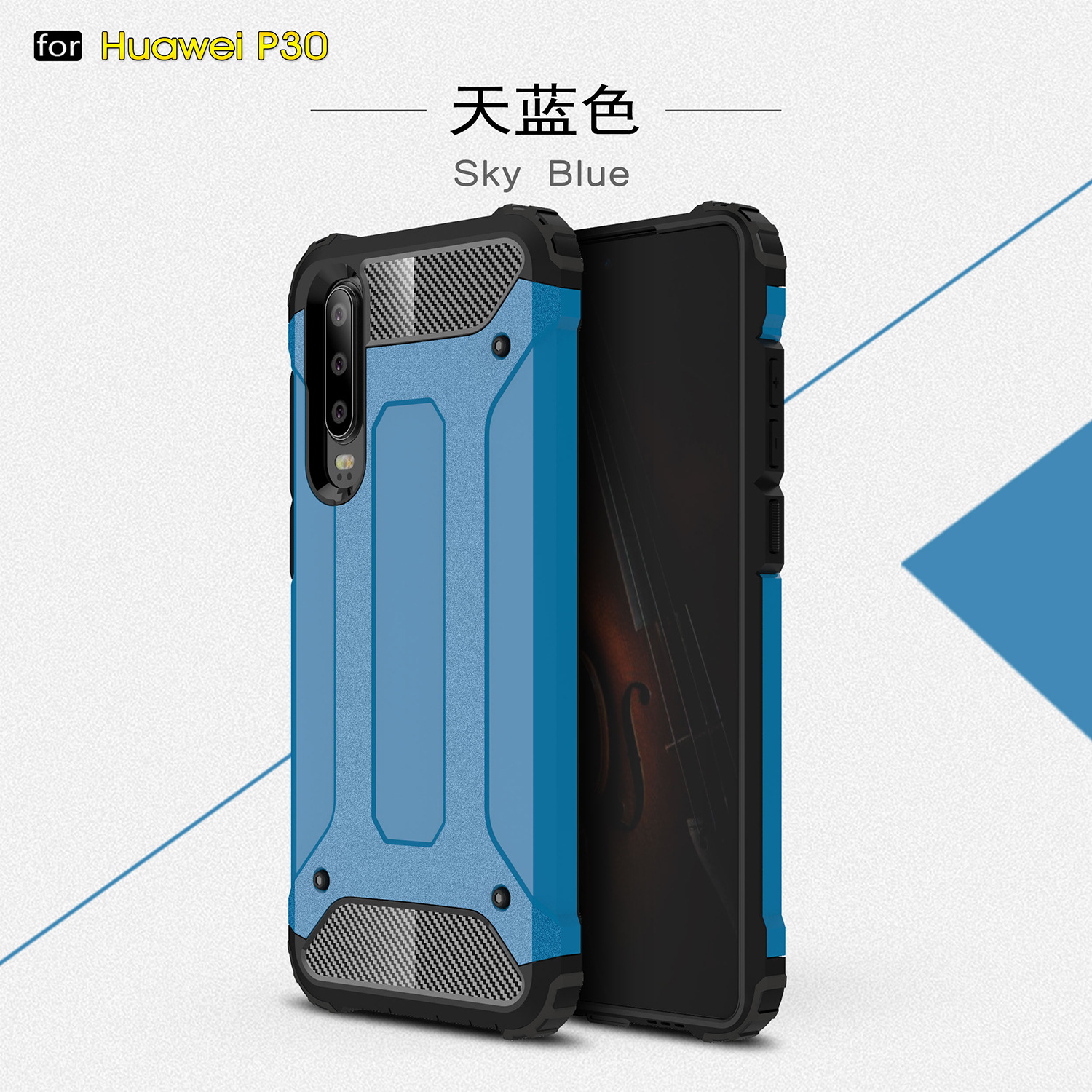 Coque téléphone mobile en TPU+PC - Ref 3372918 Image 8