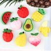 Fruit realistic resin with accessories, cream clay, phone case, children's hair accessory, handmade