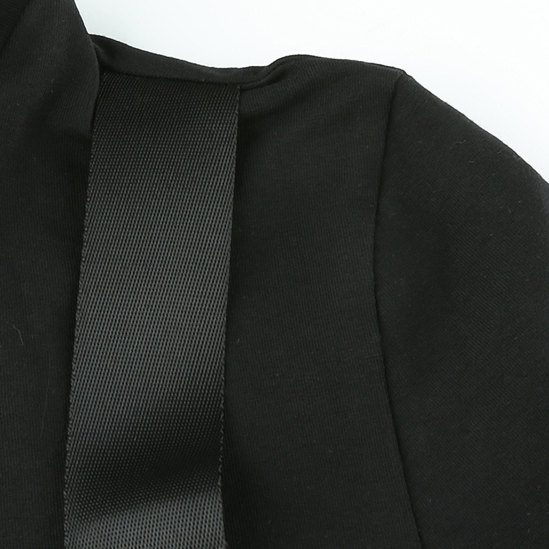 Black Crop T-Shirt