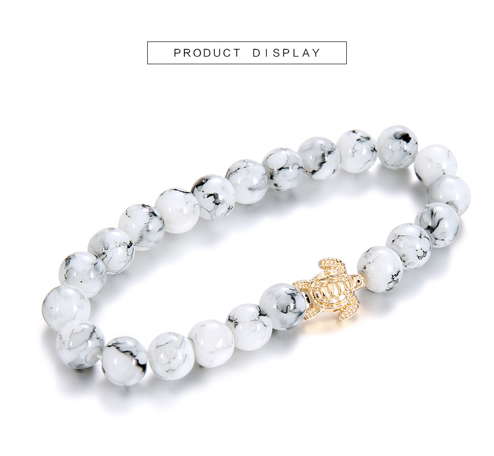 Fashion diamond turquoise bracelet 5piece setpicture5