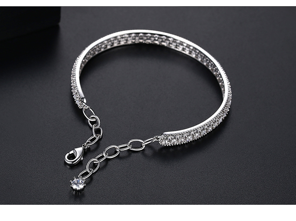 Jinse Lock Heart Armband Mode Persönlichkeit Beliebte Koreanische Version Hohles Einfaches Damen Armband Großhandel Geschenk display picture 5