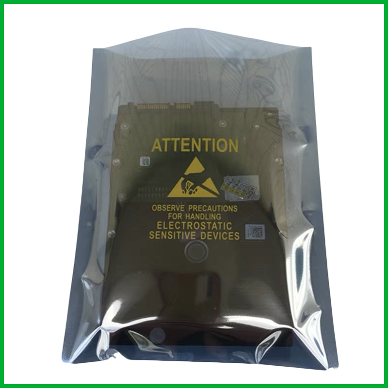 定制屏蔽袋 LED主板屏蔽平口自封静电袋 电子元器件包装袋批发