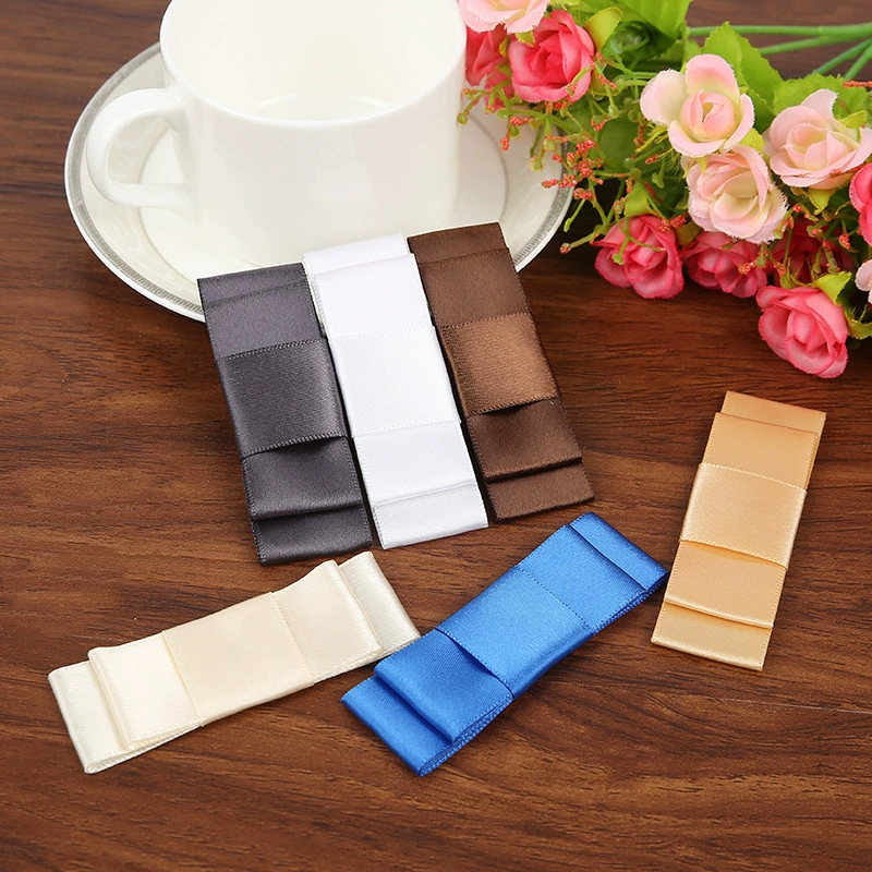 Высококачественный полиэстер, изысканный бант ручной работы, модный тренд, женская одежда, аксессуары для головных уборов