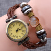 Retro bracelet, fashionable watch strap with pigtail, quartz watches, suitable for import, wholesale