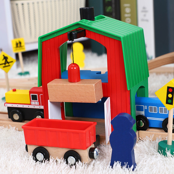 Wooden subway