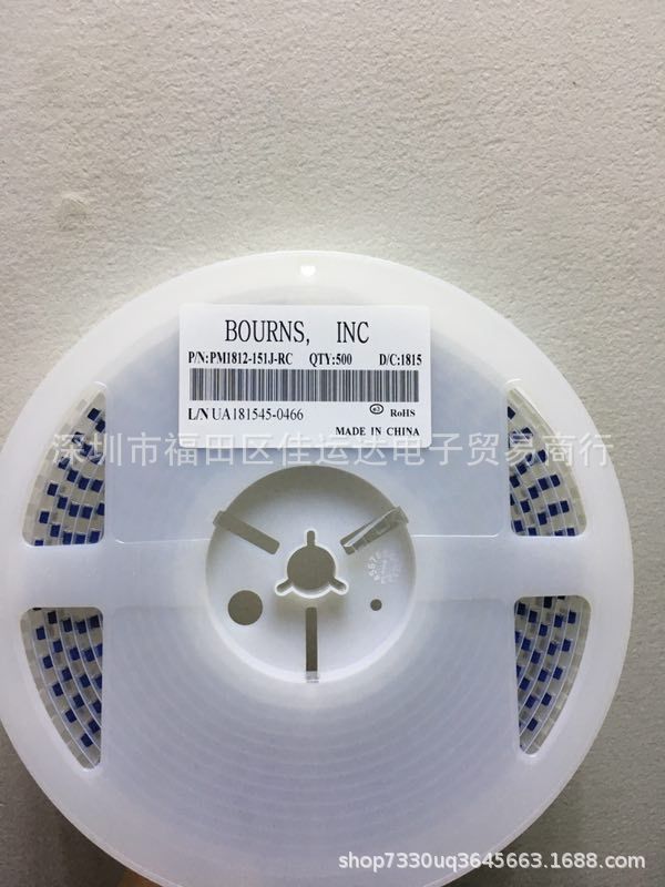 PM1812-151J-RC描述150UH 105MA 9 OHM SMD固定值电感器