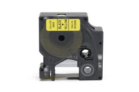 0696002419通用不干胶标签带(黄底--黑字)19MM宽X7米