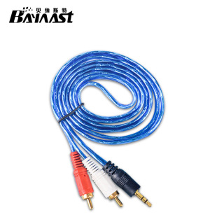 ���l��һ�ֶ� 3.5mm�D2RCA���l�� �pɏ�����l�� AV�� 僽� ͸��