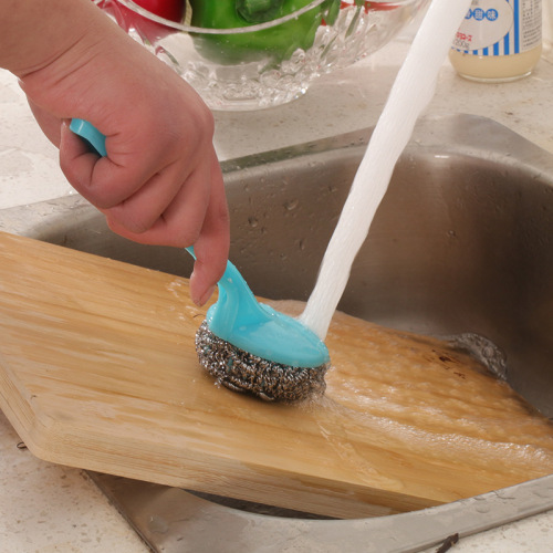 -[Event] Get 2 handles for 20 pieces, stainless steel cleaning ball, steel wire ball, pot brushing ball, no rust, no slag