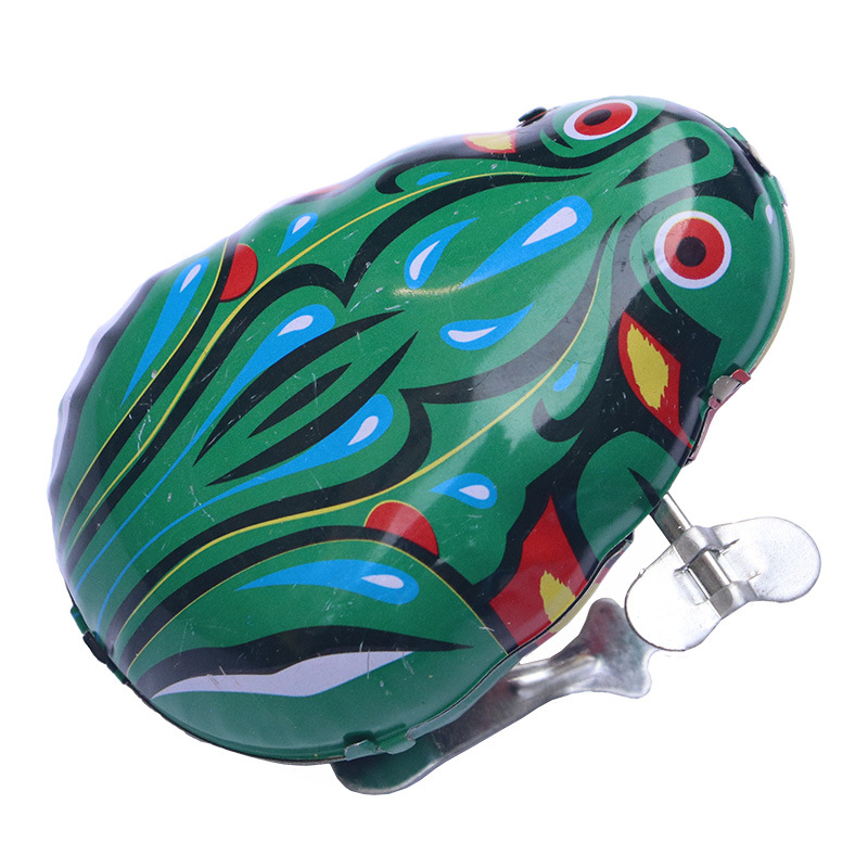 Children's Wind-up Iron Leap Frog Toy