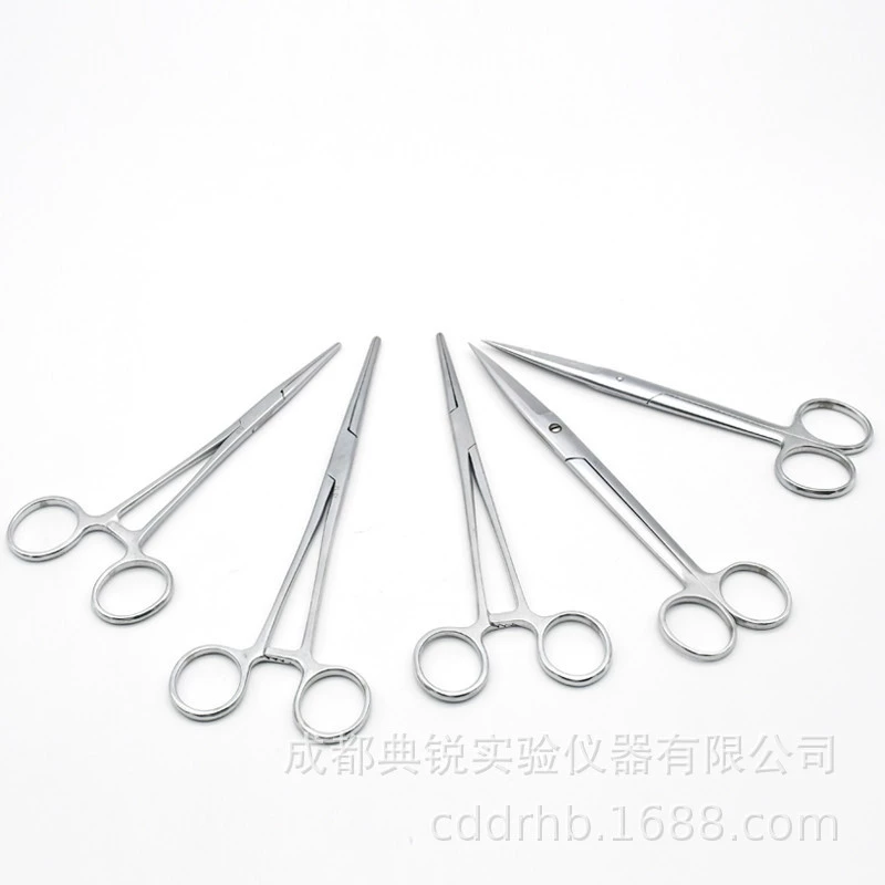 Ножницы с прямой головкой ножницы с прямым наконечником из нержавеющей стали хирургические ножницы локтевые ножницы 12,5 14 16 18 см