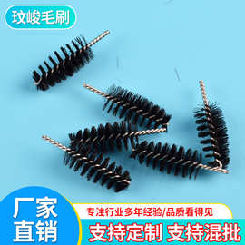 厂家批发眉笔刷 塔型眉笔刷头 眉刷螺旋睫毛刷头 彩妆工具