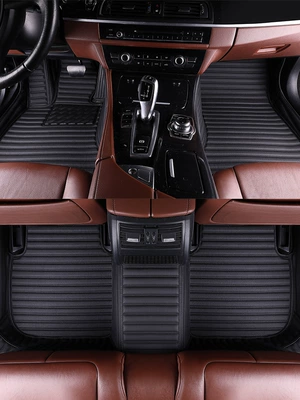 Lexus es250 rx270 Modelə uyğun ayaqaltı - black-single-layer