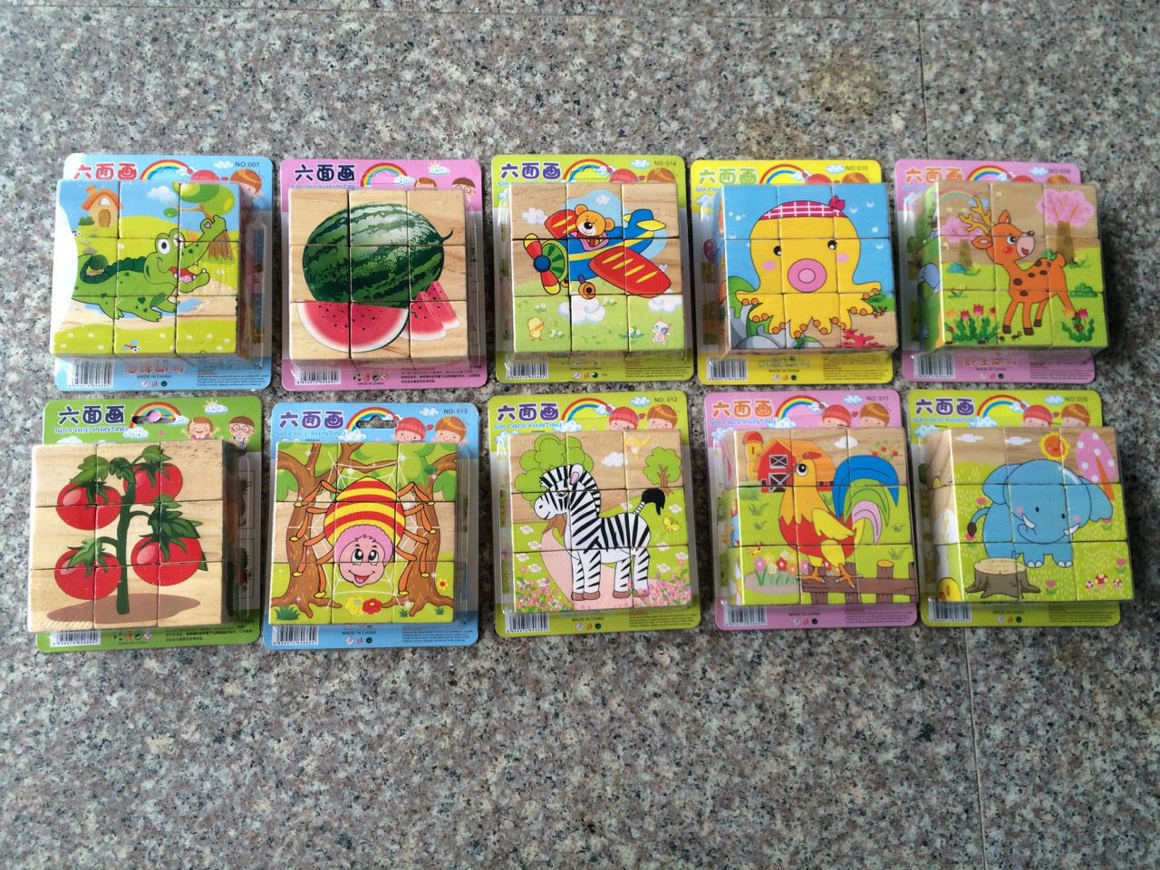 9粒六面画120035013