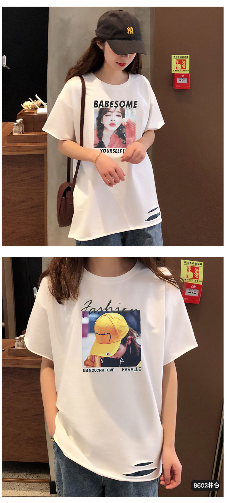 T shirt femme CHUANGMEI en Coton - Ref 3315650 Image 23