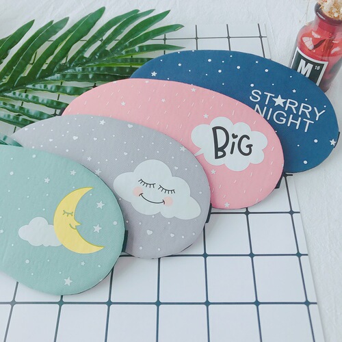 Cartoon starry sky sleeping eye mask for men and women, blackout breathable ice pack, ice pack, hot compress sleeping eye mask wholesale available