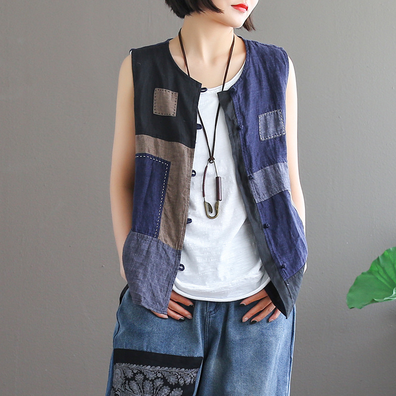 Gilet femme en Chanvre - Ref 3317142 Image 1