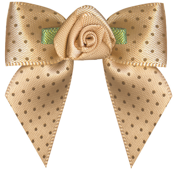 Yao Ming hecho a mano cinta arco regalo caja de joyería arco terminado ropa horquilla decoración estante de tres puntos nudo