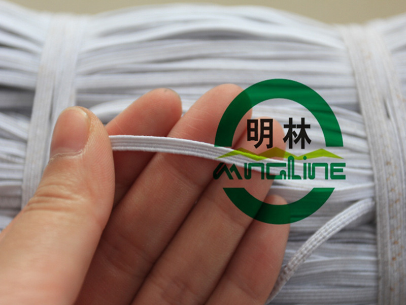 明林 3mm国产 扁松紧带 走马带 裤腰绳 假发带