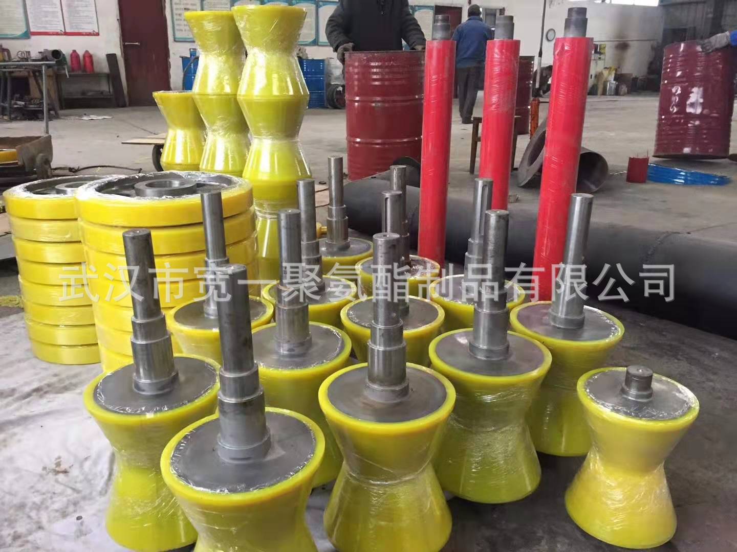 供应湖北非标设备用滚轮包胶加工定做