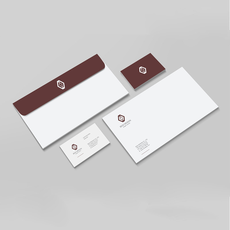 Exhibition Greeting cards Envelope Letter paper envelope invitation Instructions Shanghai Baoshan District