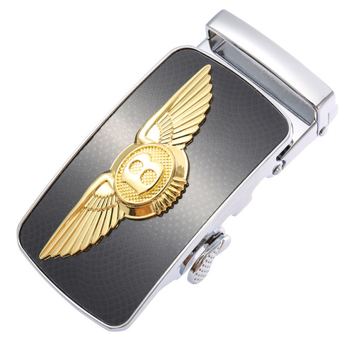 Automatic buckle new casual letter buckle pants belt buckle LY25-0272